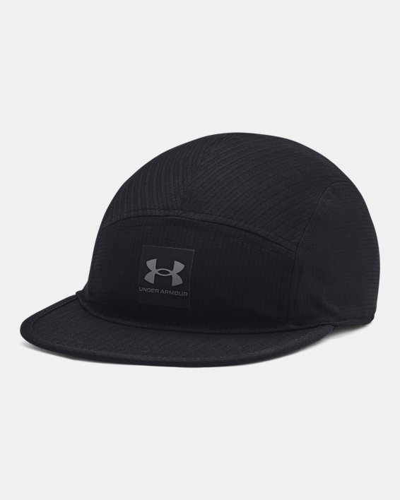 Men's UA ArmourVent Camper Hat in Black image number 0